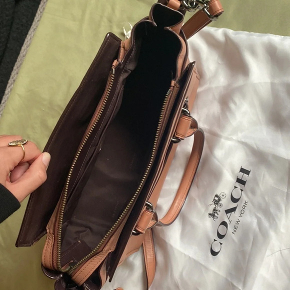 Coach Swagger 27 Satchel Dusty Rose - Picture 5 of 7